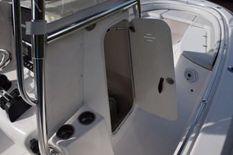 Contender 22 Sport 12 Side Opening Door to Under Console  