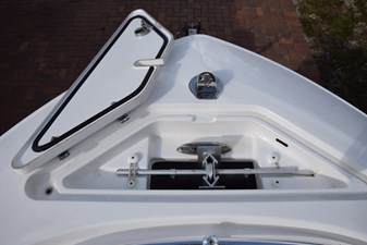 Contender 22 Sport 18 Anchor Locker with Mounted Fortress, Pop-Up Running Light  