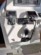 LUNA 19 LUNA, 2013 Hunt Yachts Harrier 36: Helm Port Lower