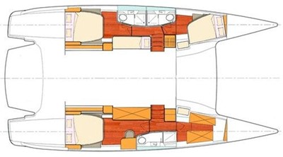 48' 2008 Fountaine Pajot Salina 48 13 Owner's Version