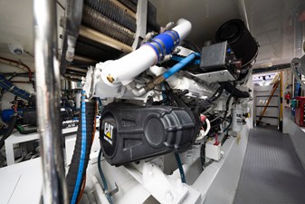 VENTURA 83 Forward of Starboard Motor  