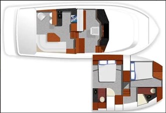 SEAGLASS 57 2006 American Tug 41: Layout