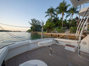 VENTURA 60 Cockpit View from Salon Door  