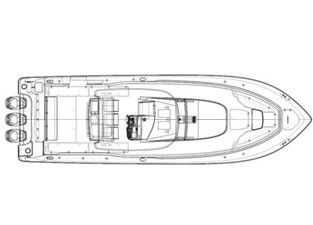 37ft 2012 Boston Whaler 370 Outrage 3 Manufacturer Provided Image