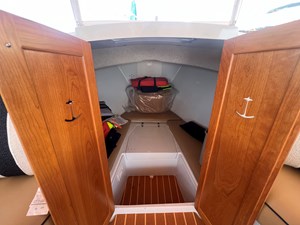 2022 Duffy 22 Cuddy Cabin 8 Forward Head/Cuddy cabin with cushions