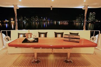JOHNSON 83' FLYBRIDGE w/FISHING COCKPIT  7 Aft Deck
