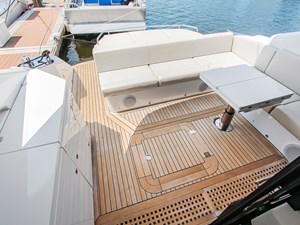 Chimaera 5 Aft Deck