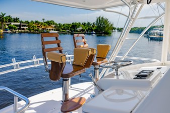 Farther & Sun 67 Flybridge Helm
