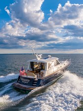 REMEDY 34 Starboard Quarter at Speed 