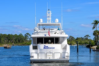 THE BEELIEVER 47 AFT VEW