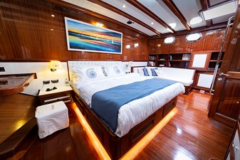 36 M COMMERCIAL GULET 21 Queen of Datca Fwd Master Cabin 01