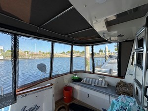 RED OCTOBER 64 Complete aft deck enclosure