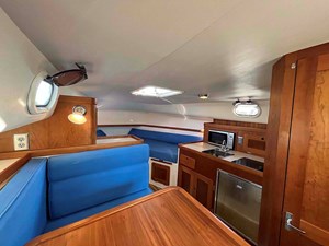 LUNA 26 LUNA, 2013 Hunt Yachts Harrier 36: Interior Looking Forward