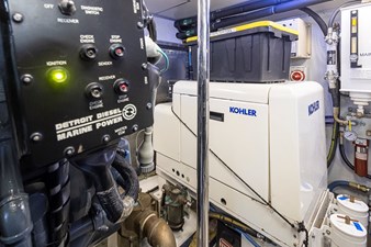 SEA SPUR 57 Engine Room