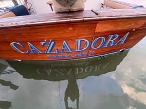 CAZADORA 5 Teak Transom     