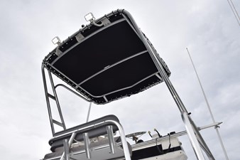 IT'S A WRAP 41 LED spreader lights, open side of tower