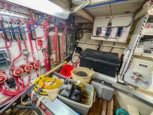 TALLULAH 80 Engine Room Forward Starboard
