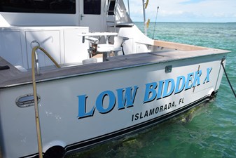 LOW BIDDER X  50 Transom, wide beam  