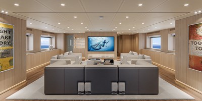 FRANKLIE 11 ROSSINAVI SALON FORWARD RENDERING FURNITURE TO BE INSTALLED