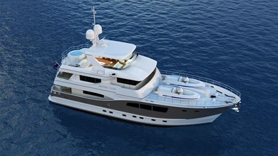 All Ocean Yachts 90' Steel 17 Top Front