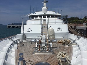 LANGKAWI LADY 24 Bow looking aft