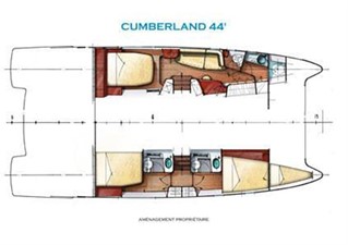 46' 2007 Fountaine Pajot Cumberland 11 Owner's Version