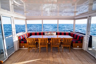 Fortuna 46 Aft Deck Seating