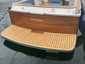 Introducing the Duchy 27  39 Transom and Swim Platform