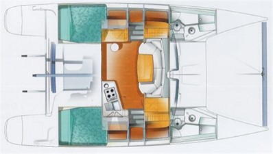 36' 2007 Fountaine Pajot MAHE 6 2 Cabin 2 Head