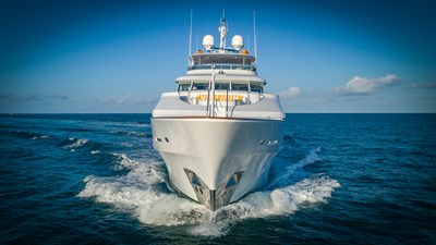 I Love This Boat 5 Bow Running photo