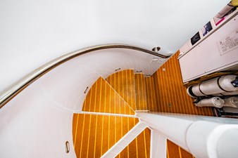 LONE STAR 92 Engine Room Entrance from Aft Deck