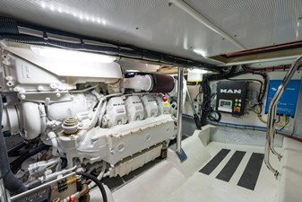 NORUMBEGA 22 Engine Room Port Side