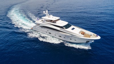 Horizon RP110  0 RP110 cruising through open waters