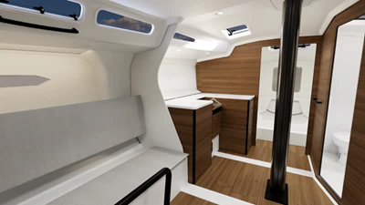 2025 X-Yachts XR-41 9 Race version/ interior