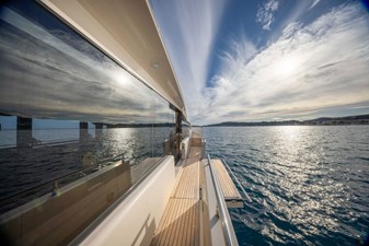 Cecilou 13 CECILOU 27m Cayman Yacht For Sale Balcony