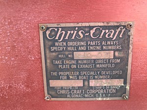 1946 Chris-Craft Custom Runabout 21 