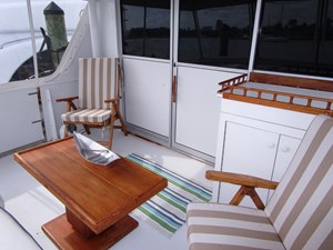 MY ALIBI 22 Aft Deck to Port 