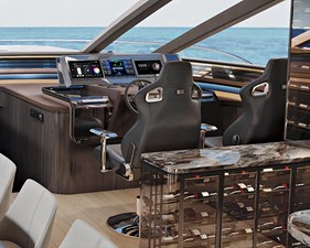 Aquitalia 78 11 Helm station main deck
