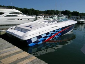 45' 2000 Donzi ZX 9 