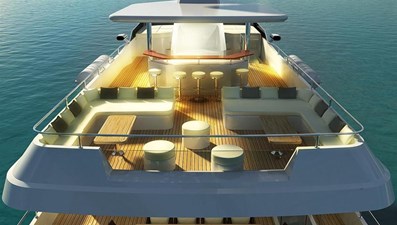 Inace Yachts 126' Aft House Explorer Yacht 2 Flybridge