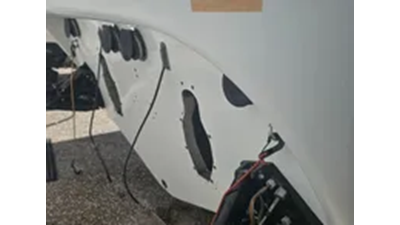 1999 Baja 342 Boss HULL ONLY NO ENGINES 26 