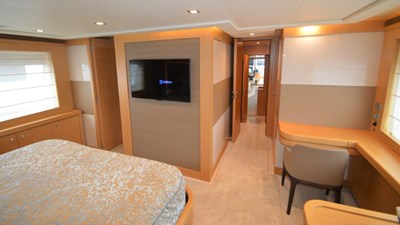SLAINTE III 9 Main Deck Master Stateroom - TV