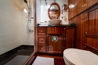 36 M COMMERCIAL GULET 27 Queen of Datca Twin Cabin Bathroom 01