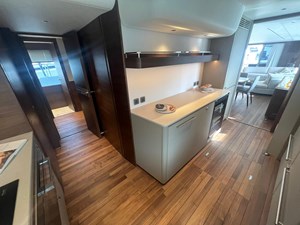 LEILANI 36 Princess Y95  Main Deck Galley