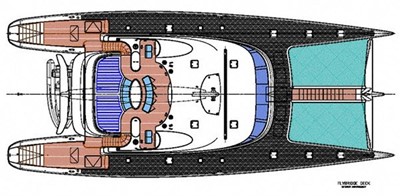 102' 2007 Blubay 102 8 Flybridge Layout