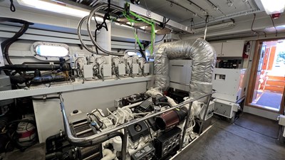 Missy B II 46 Missy B Engine 2