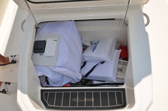 Boston Whaler 250 23 Console Storage