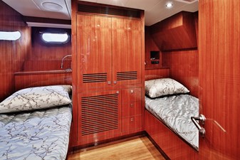 JOHNSON 80' FLYBRIDGE W/HYDRAULIC PLATFORM  42 Crew  