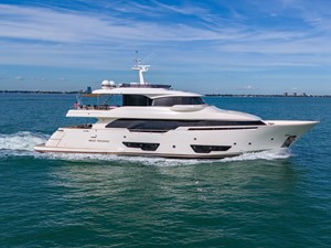 2015 Custom Line Navetta 28 1 92' Ferretti Custom Yacht 'Davinci' _ Drone-2