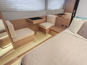 Chimaera 17 Master Stateroom Settee